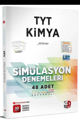 2024-2025 3D Yayınları TYT 3D SIM. KIMYA DENEMELERI - 1