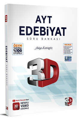 2024-2025 3D Yayınları AYT 3D EDEBIYAT SORU BANKASI - 1