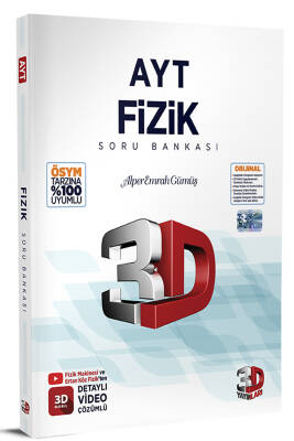 2024-2025 3D Yayınları AYT 3D FIZIK SORU BANKASI - 1