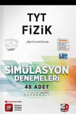 2024-2025 3D Yayınları TYT 3D SIM. FIZIK DENEMELERI - 1