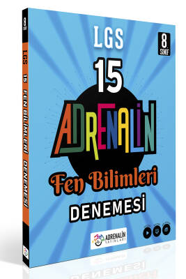 2024-2025 ADRENALİN YAYINLARI 8.SINIF FEN BİLİMLERİ 15 BRANŞ DENEME - 1