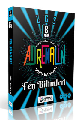 2024-2025 ADRENALİN YAYINLARI 8.SINIF FEN BİLİMLERİ SORU BANKASI - 1