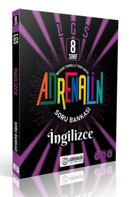 2024-2025 ADRENALİN YAYINLARI 8.SINIF İNGİLİZCE SORU BANKASI - 1