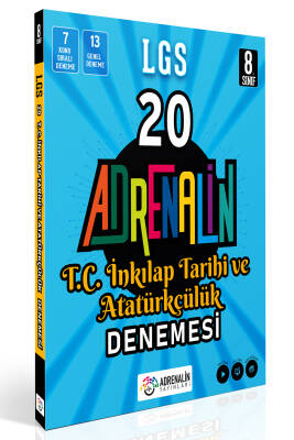 2024-2025 ADRENALİN YAYINLARI 8.SINIF İNKILAP TARİHİ 20 BRANŞ DENEME - 1