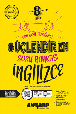 2024-2025 ANKARA YAYINCILIK 8. SINIF İNGİLİZCE GÜÇLENDİREN SORU BANKASI - 1