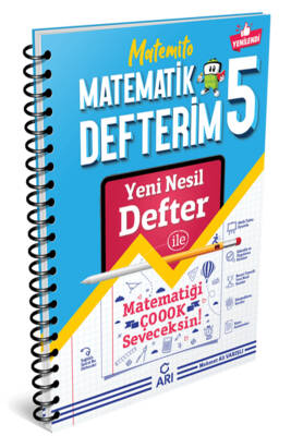 2024-2025 Arı Yayıncılık 5.sınıf Matemito Matematik Defterim + Kavram Haritası - 1