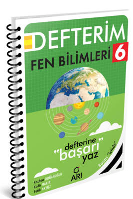 2024-2025 Arı Yayıncılık 6.sınıf Fenito Fen Bilimleri Defterim - 1