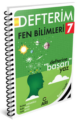 2024-2025 Arı Yayıncılık 7.sınıf Fenito Fen Bilimleri Defterim - 1