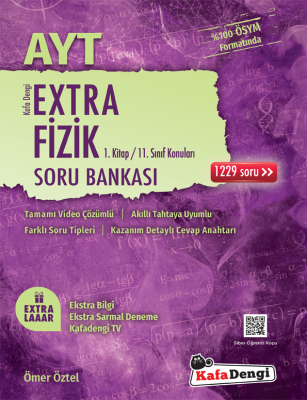 2024-2025 Kafa Dengi Yayınları AYT Extra Fizik Soru Bankası /1. Kitap - 1