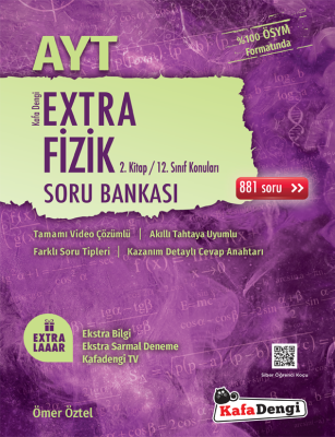 2024-2025 Kafa Dengi Yayınları AYT Extra Fizik Soru Bankası / 2. Kitap - 1