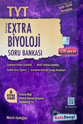 2024-2025 Kafa Dengi Yayınları TYT Extra Biyoloji Soru Bankası - 1