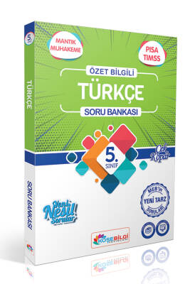 2024-2025 KÖŞEBİLGİ YAYINLARI 5.SINIF TÜRKÇE ÖZET BİLGİLİ SORU BANKASI - 1