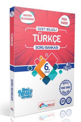 2024-2025 KÖŞEBİLGİ YAYINLARI 6.SINIF TÜRKÇE ÖZET BİLGİLİ SORU BANKASI - 1