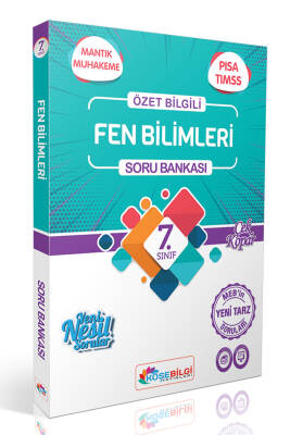 2024-2025 KÖŞEBİLGİ YAYINLARI 7.SINIF FEN BİLİMLERİ ÖZET BİLGİLİ SORU BANKASI - 1