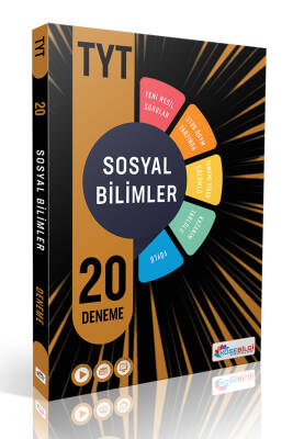 2024-2025 KÖŞEBİLGİ YAYINLARI TYT SOSYAL BİLGİLER VİDEO ÇÖZÜMLÜ 20 BRANŞ DENEME - 1