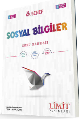 2024-2025 Limit Yayınları 6.SINIF SOSYAL BİLGİLER SORU BANKASI - 1