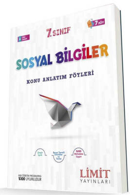 2024-2025 Limit Yayınları 7.SINIF SOSYAL BİLGİLER KONU ANLATIM FÖYLERİ - 1