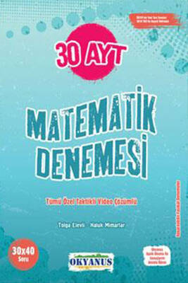 2024-2025 Okyanus Yayıncılık Ayt 30 Matematik Denemesi - 1