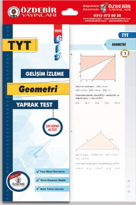 2024-2025 ÖZDEBİR YAYINLARI TYT / GEOMETRİ GİS YAPRAK TEST - 1