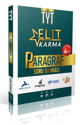 2024-2025 PARAF YAYINLARI ELİT KARMA TYT PARAGRAF SORU BANKASI - 1