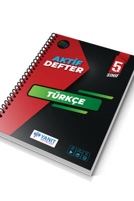 2024-2025 YANIT YAYINLARI 5. SINIF TÜRKÇE AKTİF DEFTER - 1