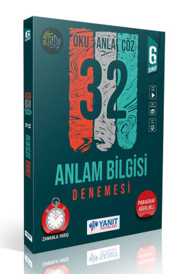 2024-2025 YANIT YAYINLARI 6. SINIF ANLAM BİLGİSİ 32 DENEME - 1