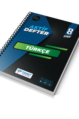 2024-2025 YANIT YAYINLARI 8. SINIF TÜRKÇE AKTİF DEFTER - 1