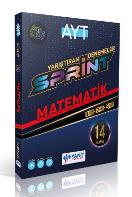 2024-2025 YANIT YAYINLARI AYT MATEMATİK 14 LÜ YARIŞTIRAN SPRINT DENEME - 1