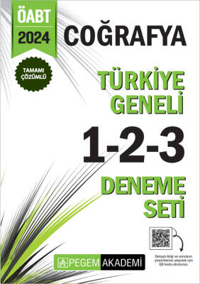 2024 KPSS ÖABT Coğrafya Tamamı Çözümlü Türkiye Geneli 1-2-3 (3'lü Deneme Seti) - 1