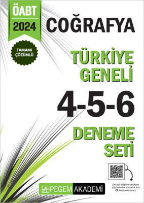 2024 KPSS ÖABT Coğrafya Tamamı Çözümlü Türkiye Geneli 4-5-6 (3'lü Deneme Seti) - 1