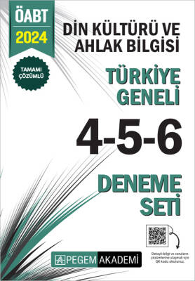 2024 KPSS ÖABT Din Kültürü ve Ahlak Bilgisi Tamamı Çözümlü Türkiye Geneli 4-5-6 (3'lü Deneme) - 1