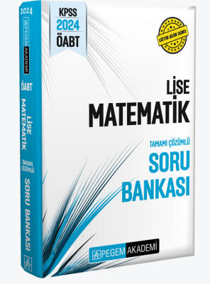 2024 KPSS ÖABT Lise Matematik Tamamı Çözümlü Soru Bankası - 1