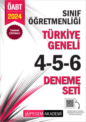 2024 KPSS ÖABT Sınıf Öğretmenliği Tamamı Çözümlü Türkiye Geneli 4-5-6 (3'lü Deneme Seti) - 1