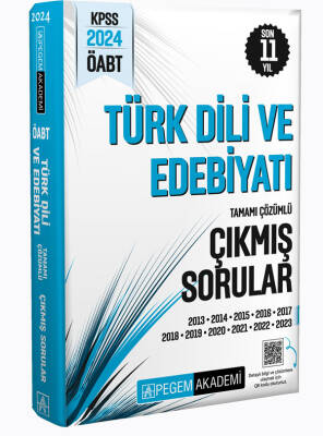 2024 KPSS ÖABT Türk Dili ve Edebiyatı Öğretmenliği Tamamı Çözümlü Çıkmış Sorular - 1