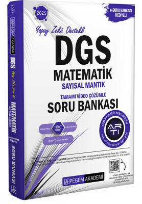 2025 DGS Matematik Sayısal Mantık Tamamı Video Çözümlü Soru Bankası - 1