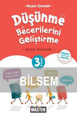 3. Sınıf Junior Master Düşünme Becerilerini Geliştirme Genel Yetenek ( Bilsem Sınavlarına Hazırlık ) - 1