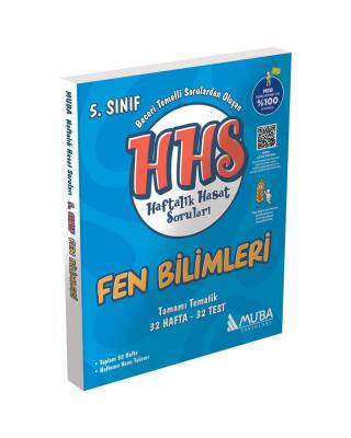 5.Sınıf Fen Bilimleri Haftalık Hasat Soruları HHS - 1