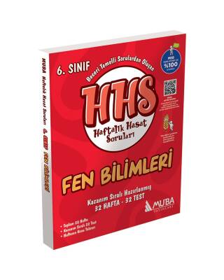 6.Sınıf Fen Bilimleri Haftalık Hasat Soruları HHS - 1