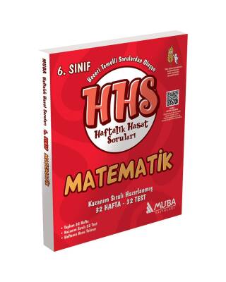 6.Sınıf Matematik Haftalık Hasat Soruları HHS - 1