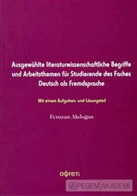 Ausgewahlte literaturwissenchftliche Begriffe und Arbeitsthemen für Studierende des Faches Deutsch a - 1