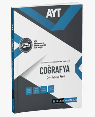 AYT Coğrafya Ders İşleme Föyü - 1