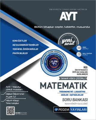 AYT Matematik Trigonometri-Logaritma-Diziler-Eşitsizlikler Soru Bankası - 1