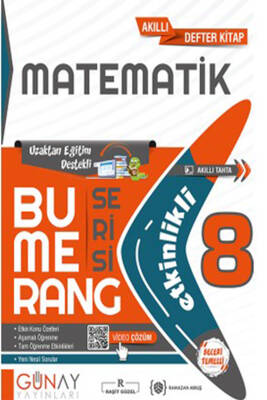 2024-2025 Günay Yayınları LGS Bumerang Etkinlikli Matematik - 1