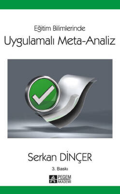 Eğitim Bilimlerinde Uygulamalı Meta-Analiz - 1