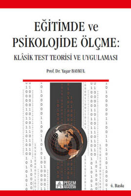 Eğitimde ve Psikolojide Ölçme - 1