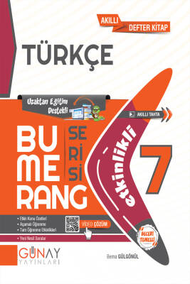 Günay Yayınları 7.SINIF Bumerang Etkinlikli Türkçe - 1