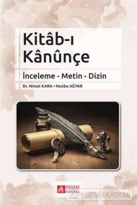 Kitâb-ı Kanunçe - 1