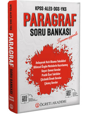 KPSS ALES DGS YKS Paragraf Soru Bankası - 1