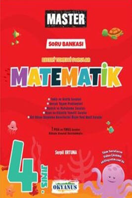 Okyanus Yayıncılık 4. Sınıf Master Matematik Soru Bankası - 1