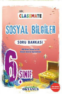 2024-2025 Okyanus Yayıncılık 6. Sınıf Classmate Sosyal Bilgiler Soru Bankası - 1